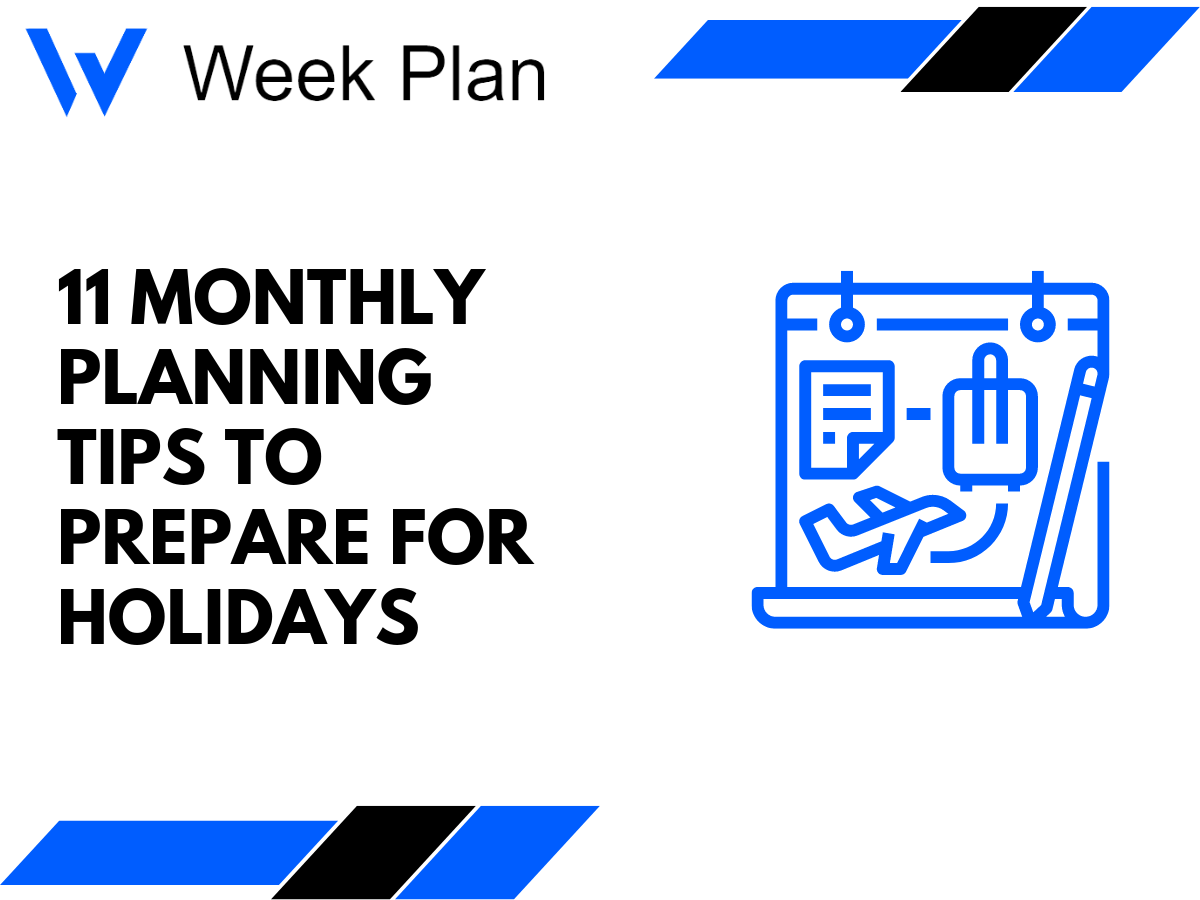 11 Monthly Planning Tips to Prepare for Holidays