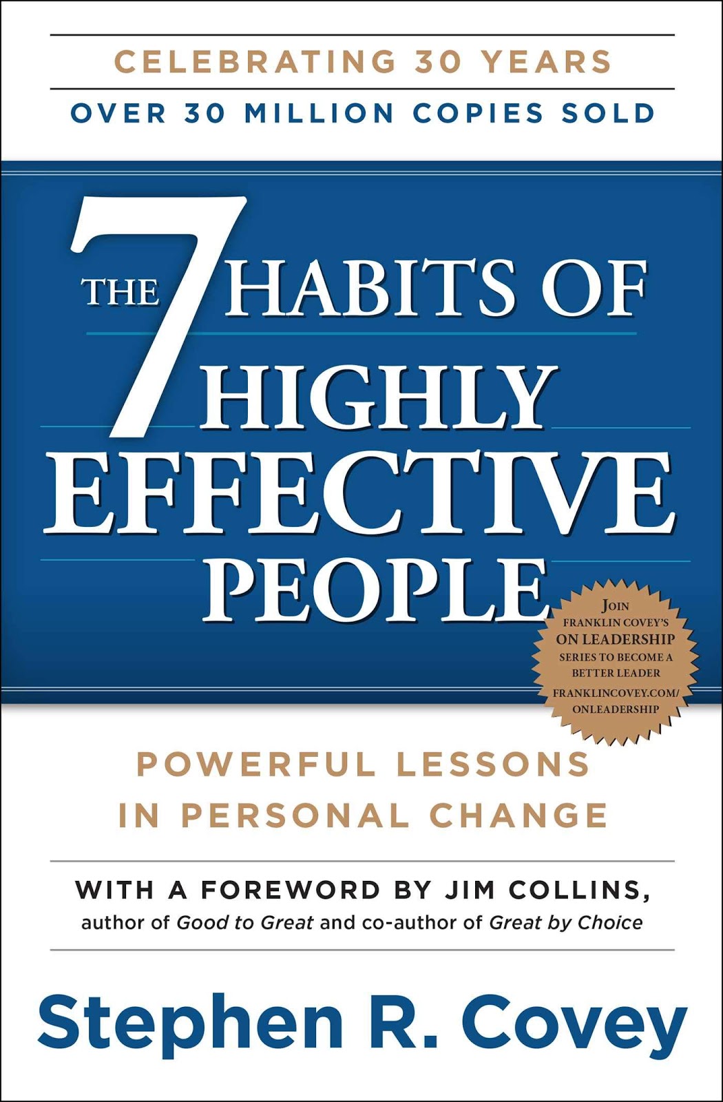 7 habitsof highly effective people Stephen Covey books