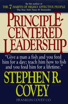 Centered Leadership Stephen Covey books