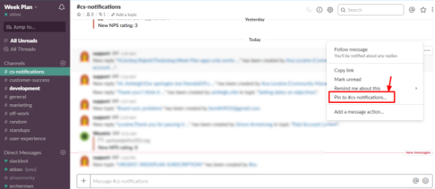 slack tips and tricks