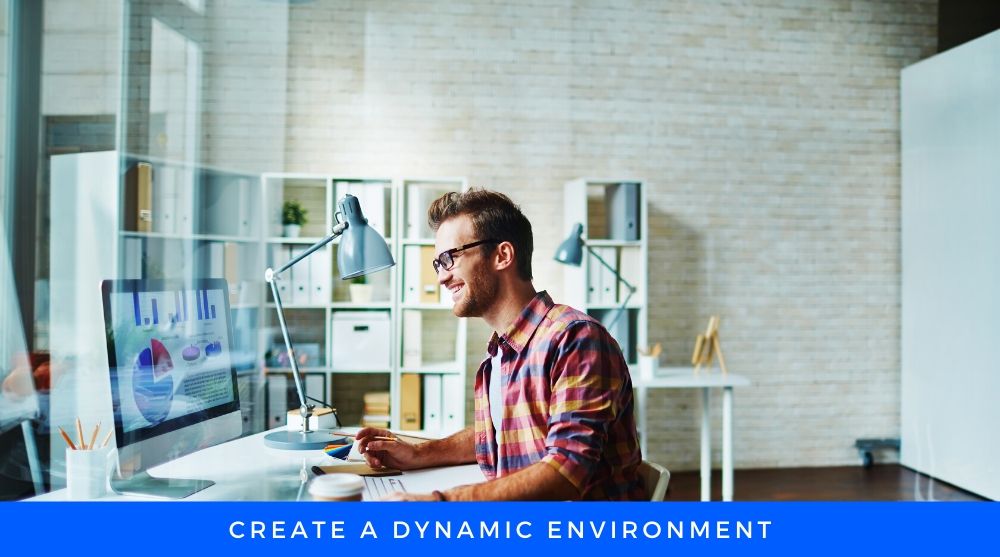 Man Working on a laptop