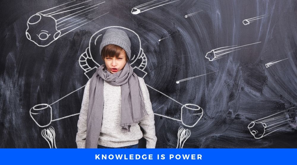 Knowledge is power Child clearing Concepts
