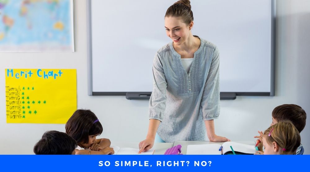 Simple Techer teaches children simply