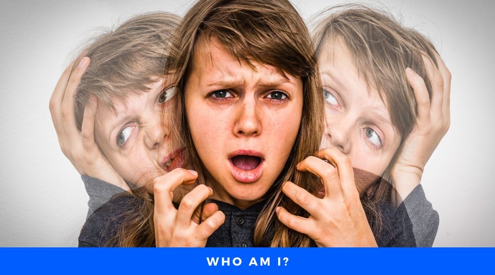 Girl with mental illness