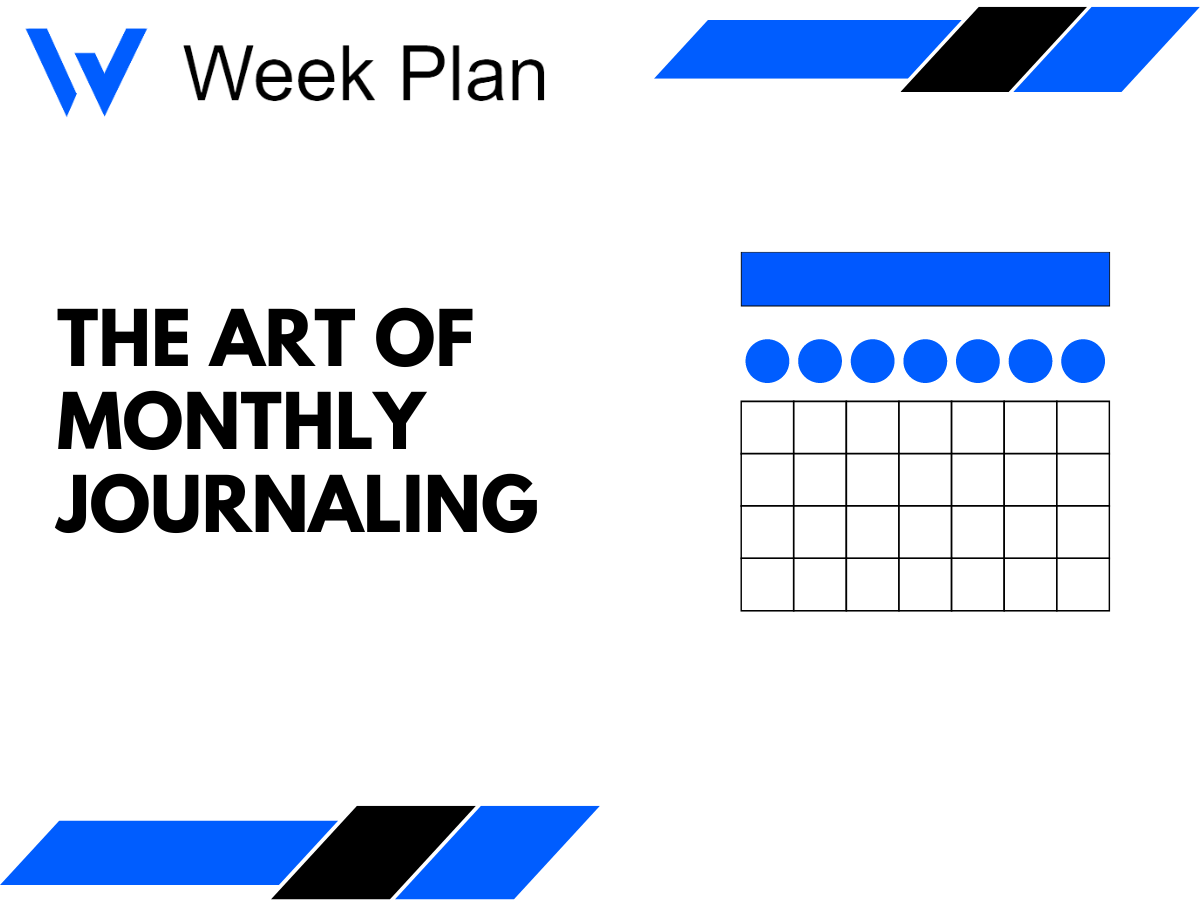 The Art of Monthly Journaling