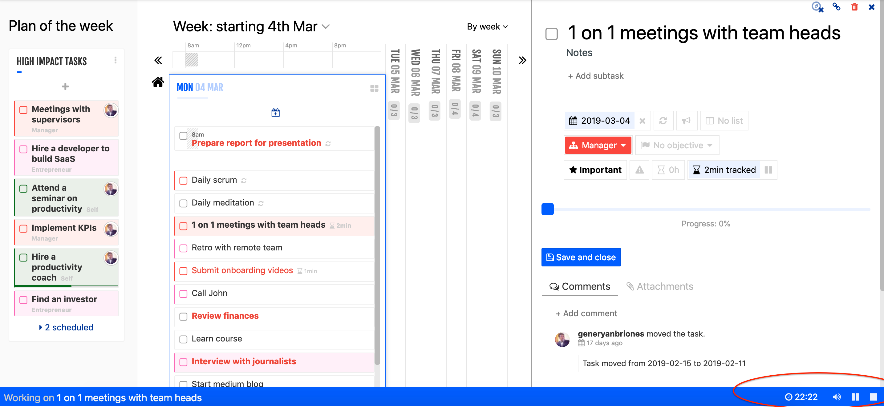Manage Time And Activities for Employees at Work
